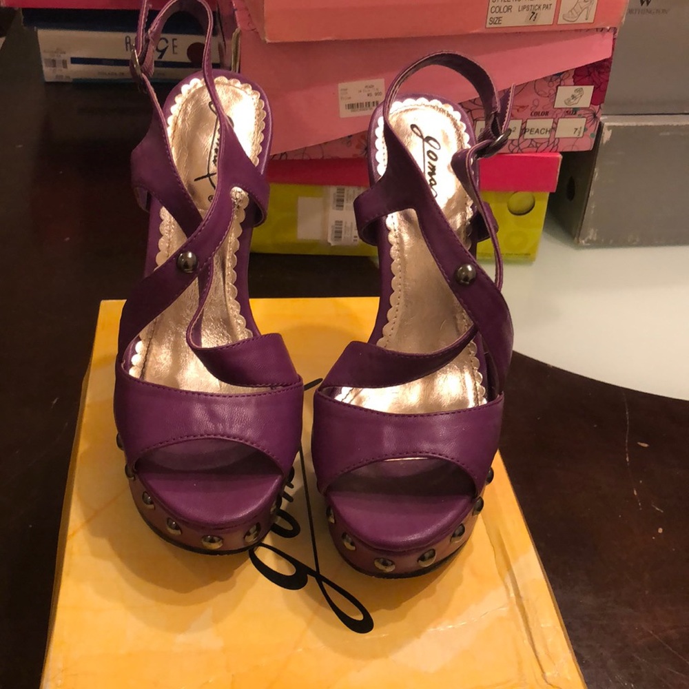 Purple heels
